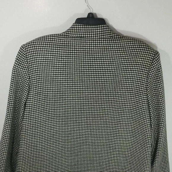 {Prophecy by Sag Harbor} 90s Vintage Women's Houndstooth Wool Blazer - Picture 5 of 15
